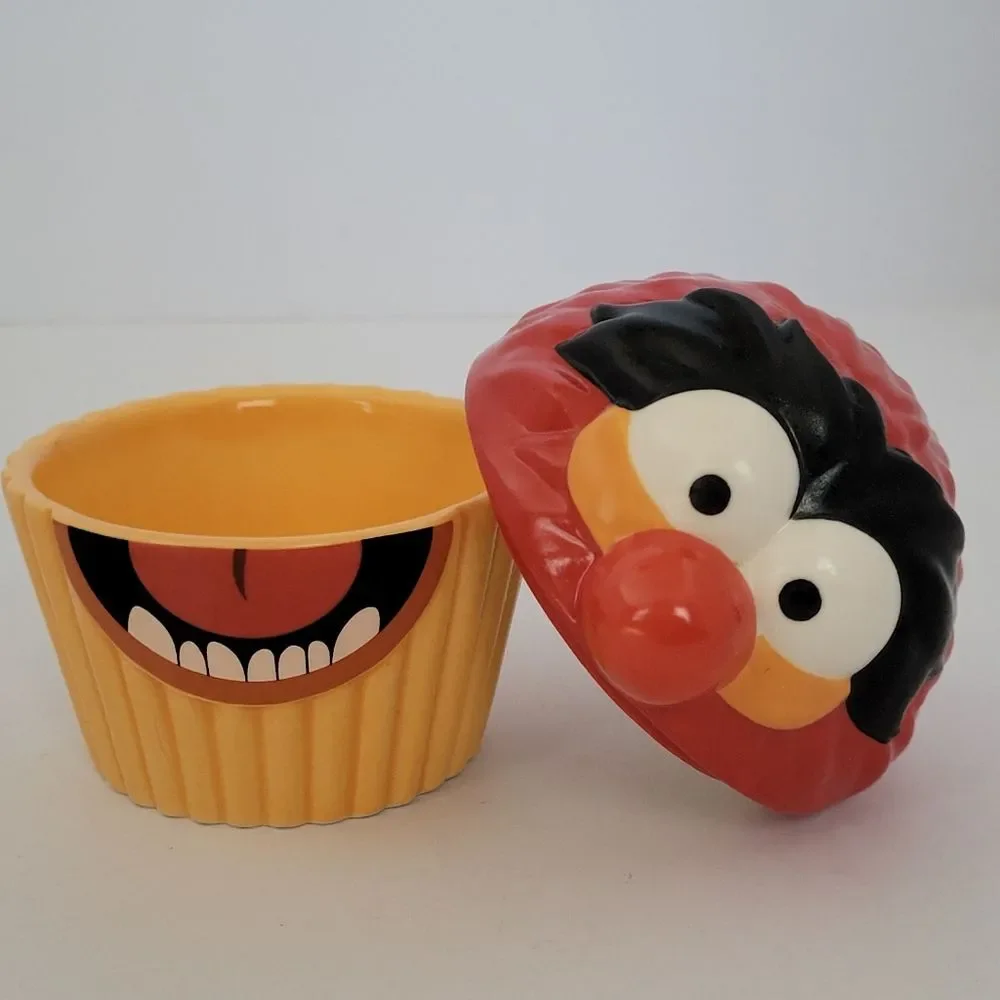 Muppets Animal Ceramic Cupcake Shaped Trinket Gift Box
